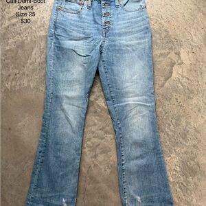 Madewell Cali Demi-Boot Jeans